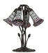 Meyda Tiffany - 262232 - Five Light Table Lamp - Stained Glass Pond Lily - Mahogany Bronze