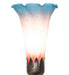 Meyda Tiffany - 262939 - One Light Mini Lamp - Pink/Blue - Antique Brass