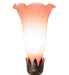 Meyda Tiffany - 262941 - One Light Mini Lamp - Pink - Antique Brass