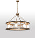 Meyda Tiffany - 263461 - LED Pendant - Reginald - Weathered Brass