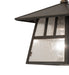 Meyda Tiffany - 265134 - One Light Pendant - Stillwater - Craftsman Brown