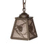 Meyda Tiffany - 265948 - One Light Mini Pendant - Whispering Pines - Custom