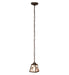 Meyda Tiffany - 265948 - One Light Mini Pendant - Whispering Pines - Custom