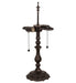 Meyda Tiffany - 269101 - Two Light Table Lamp - Poinsettia - Mahogany Bronze