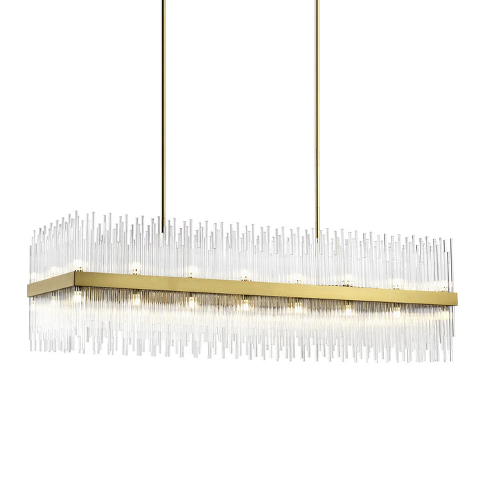 Zeev Lighting - CD10517-36-AGB - 36 Light Chandelier - Citadel - Aged Brass