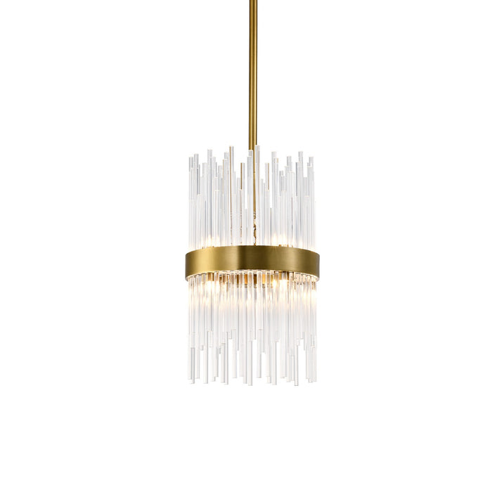 Zeev Lighting - P30105-8-AGB - Eight Light Pendant - Citadel - Aged Brass