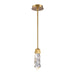 Zeev Lighting - MP11401-LED-AGB - LED Mini Pendant - Angelus - Aged Brass