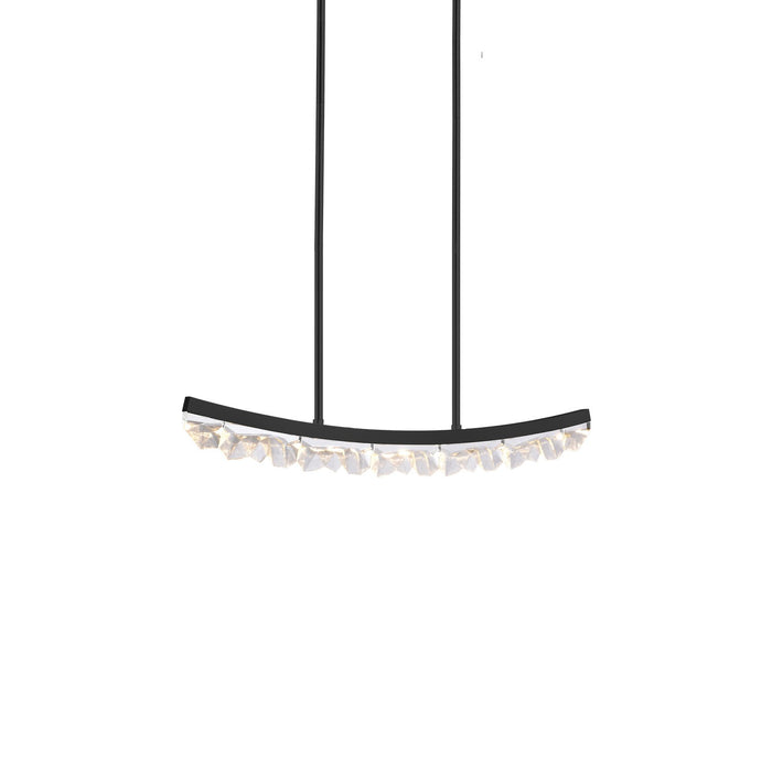 Zeev Lighting - PL11612-LED-32-SBB - LED Linear Pendant - Arcus - Satin Brushed Black