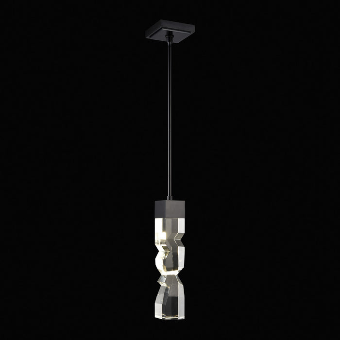 Zeev Lighting - MP11308-LED-3x3-SBB - LED Mini Pendant - Mamadim - Satin Brushed Black