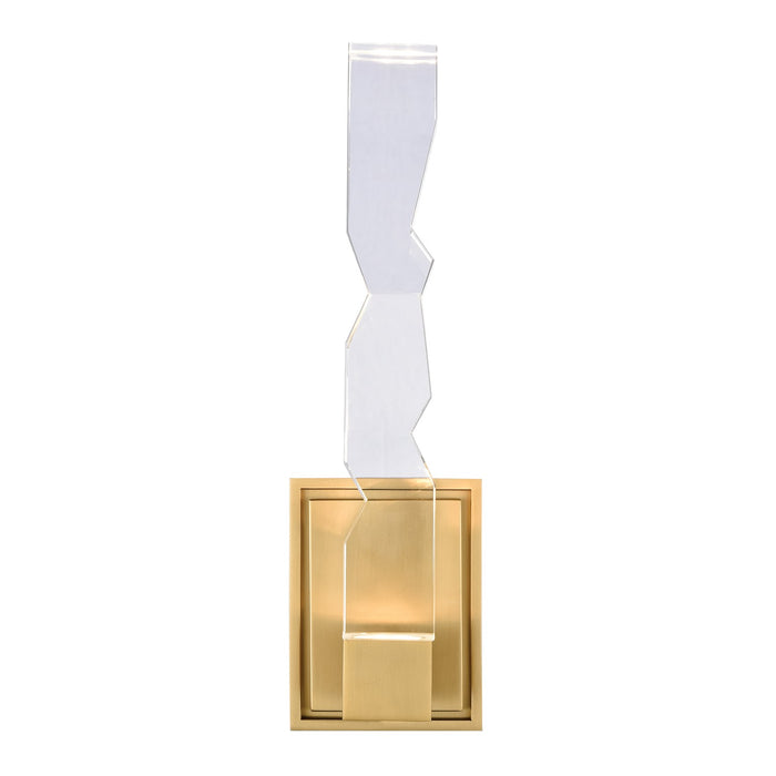 Zeev Lighting - WS11309-LED-1-2x2-AGB - LED Wall Sconce - Mamadim - Aged Brass