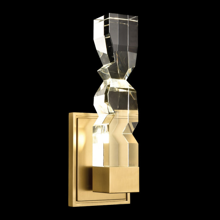 Zeev Lighting - WS11313-LED-1-3x3-AGB - LED Wall Sconce - Mamadim - Aged Brass