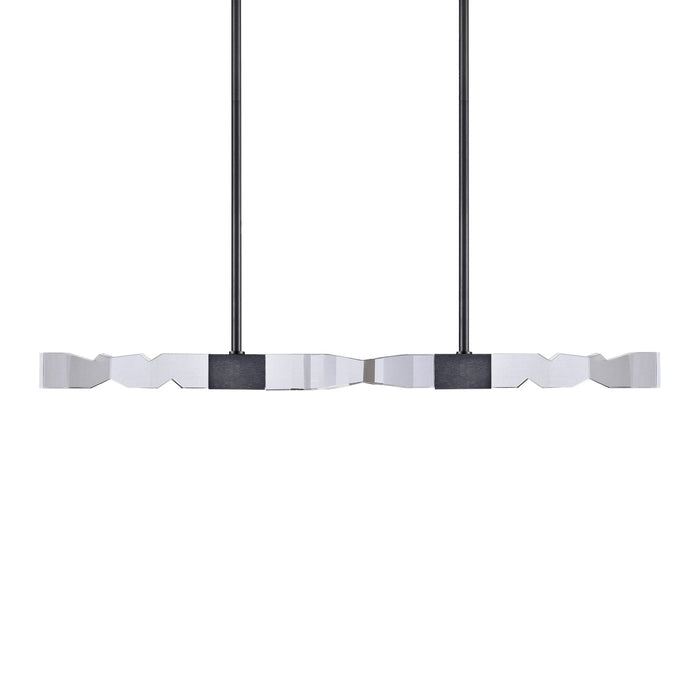 Zeev Lighting - PL11348-LED-49-2x2-SBB - LED Linear Pendant - Mamadim - Satin Brushed Black