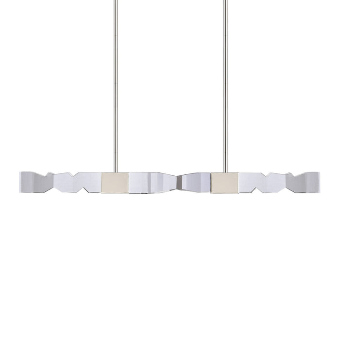 Zeev Lighting - PL11339-LED-49-3x3-PN - LED Linear Pendant - Mamadim - Polished Nickel