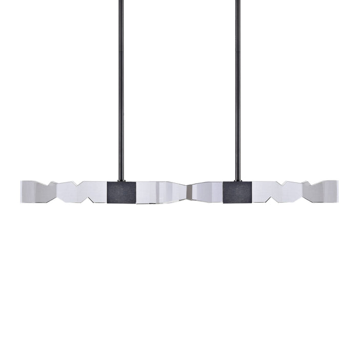 Zeev Lighting - PL11340-LED-49-3x3-SBB - LED Linear Pendant - Mamadim - Satin Brushed Black