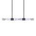 Zeev Lighting - PL11340-LED-49-3x3-SBB - LED Linear Pendant - Mamadim - Satin Brushed Black