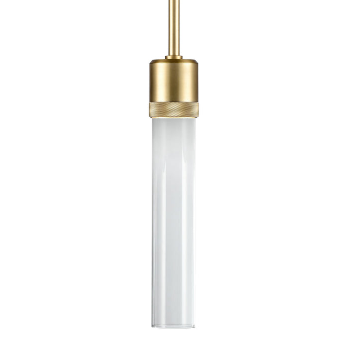 Zeev Lighting - P11701-LED-AGB-G1 - LED Pendant - Zigrina - Aged Brass