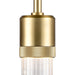 Zeev Lighting - P11701-LED-AGB-G3 - LED Pendant - Zigrina - Aged Brass
