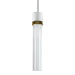 Zeev Lighting - P11702-LED-MW-K-AGB-G1 - LED Pendant - Zigrina - Matte White