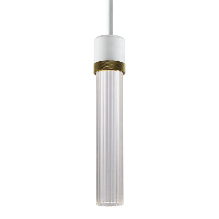 Zeev Lighting - P11702-LED-MW-K-AGB-G3 - LED Pendant - Zigrina - Matte White