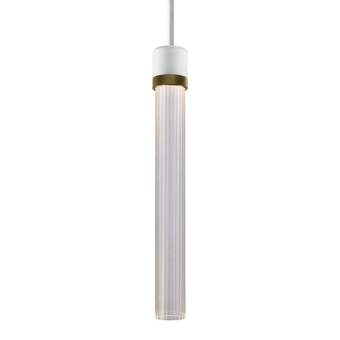 Zeev Lighting - P11702-LED-MW-K-AGB-G4 - LED Pendant - Zigrina - Matte White