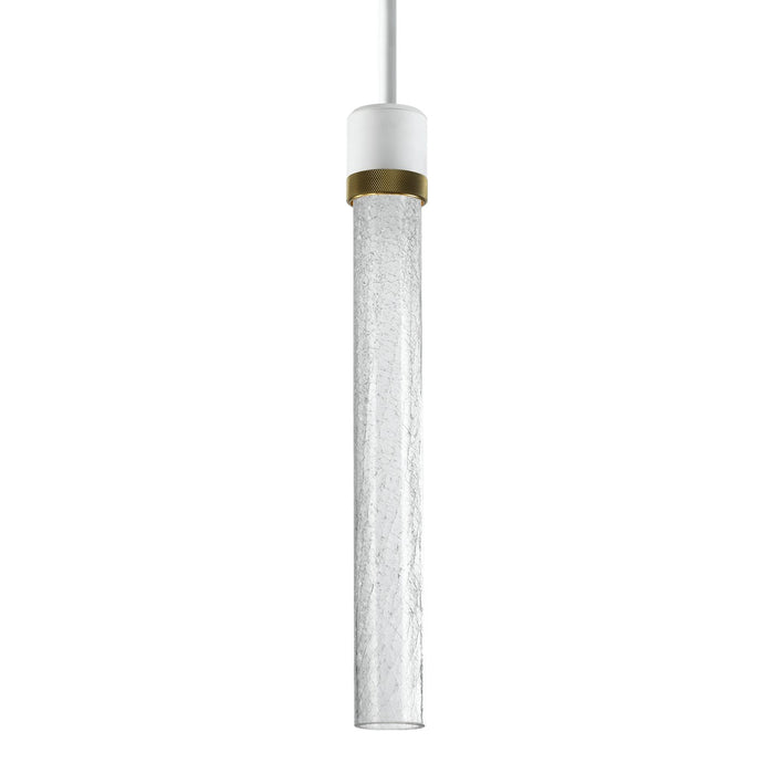 Zeev Lighting - P11702-LED-MW-K-AGB-G6 - LED Pendant - Zigrina - Matte White