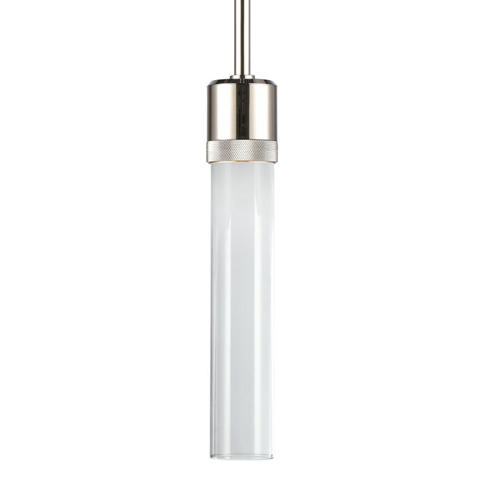 Zeev Lighting - P11703-LED-PN-G1 - LED Pendant - Zigrina - Polished Nickel