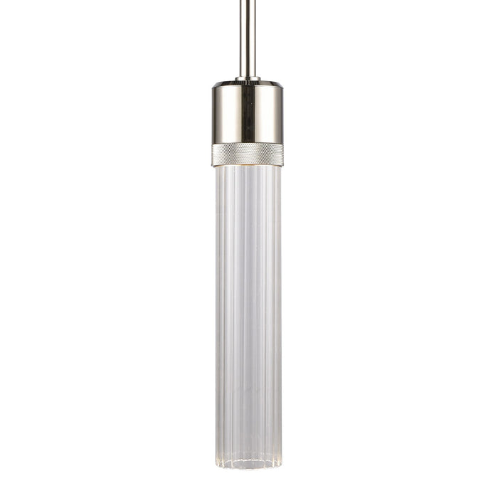 Zeev Lighting - P11703-LED-PN-G3 - LED Pendant - Zigrina - Polished Nickel