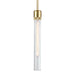 Zeev Lighting - P11705-E26-AGB-G2 - One Light Pendant - Zigrina - Aged Brass