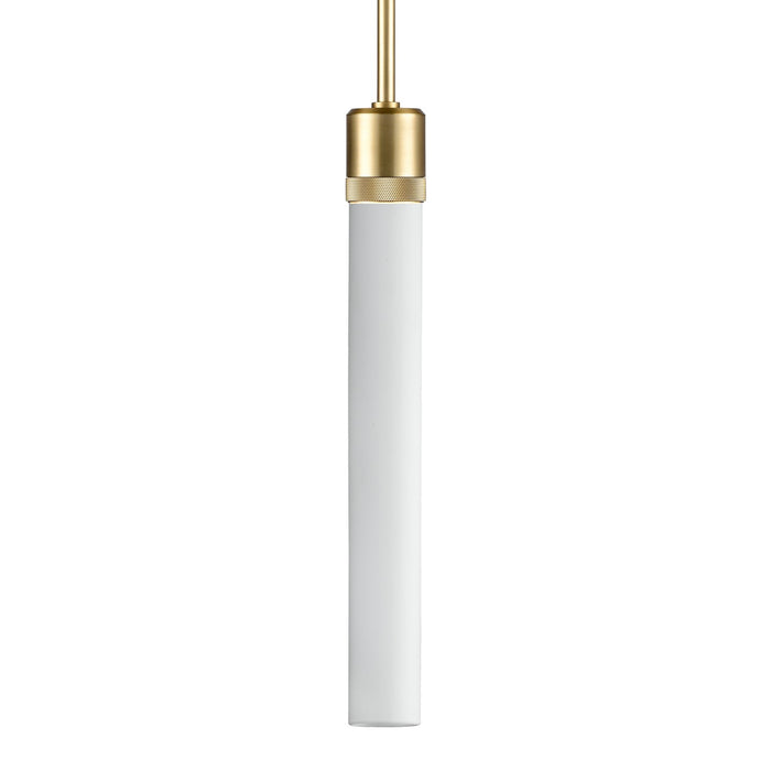 Zeev Lighting - P11705-E26-AGB-G8 - One Light Pendant - Zigrina - Aged Brass
