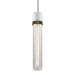 Zeev Lighting - P11706-E26-MW-K-AGB-G3 - One Light Pendant - Zigrina - Matte White