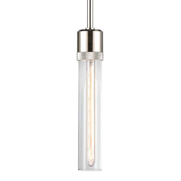 Zeev Lighting - P11707-E26-PN-G1 - One Light Pendant - Zigrina - Polished Nickel