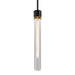 Zeev Lighting - P11708-E26-SBB-K-AGB-G4 - One Light Pendant - Zigrina - Satin Brushed Black