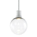 Zeev Lighting - P11702-LED-MW-G11 - LED Pendant - Zigrina - Matte White