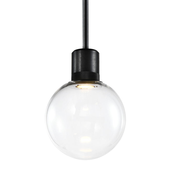 Zeev Lighting - P11704-LED-SBB-G11 - LED Pendant - Zigrina - Satin Brushed Black