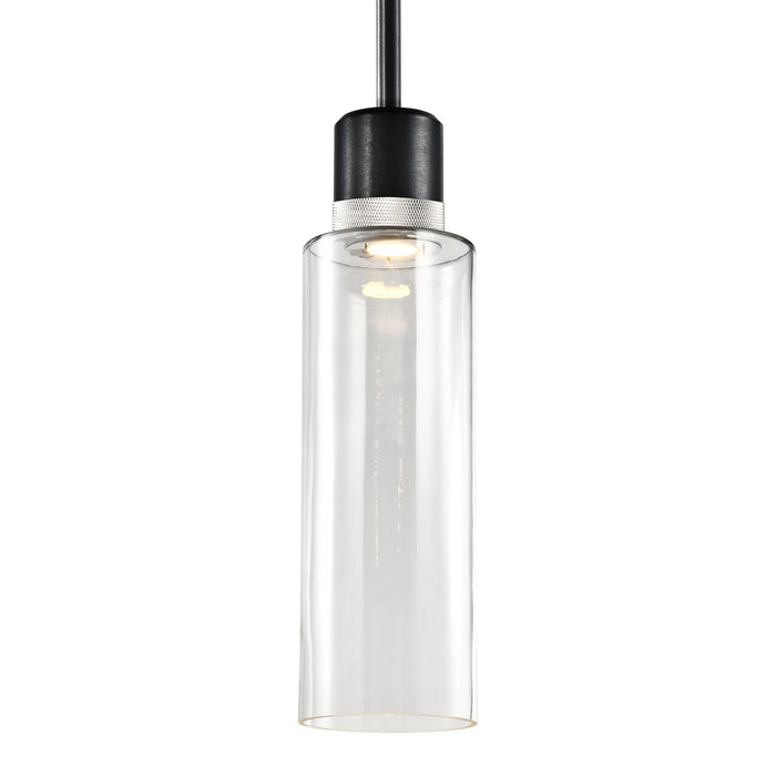 Zeev Lighting - P11704-LED-SBB-K-PN-G15 - LED Pendant - Zigrina - Satin Brushed Black
