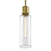 Zeev Lighting - P11705-E26-AGB-G15 - One Light Pendant - Zigrina - Aged Brass