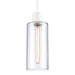Zeev Lighting - P11706-E26-MW-G14 - One Light Pendant - Zigrina - Matte White