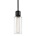 Zeev Lighting - P11708-E26-SBB-G14 - One Light Pendant - Zigrina - Satin Brushed Black