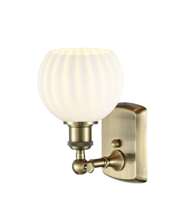 Innovations - 516-1W-AB-G1217-6WV - LED Wall Sconce - Ballston - Antique Brass