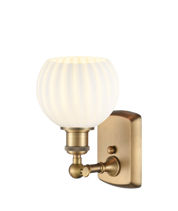 Innovations - 516-1W-BB-G1217-6WV - LED Wall Sconce - Ballston - Brushed Brass