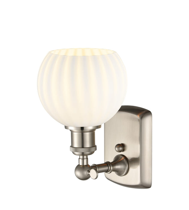 Innovations - 516-1W-SN-G1217-6WV - LED Wall Sconce - Ballston - Brushed Satin Nickel