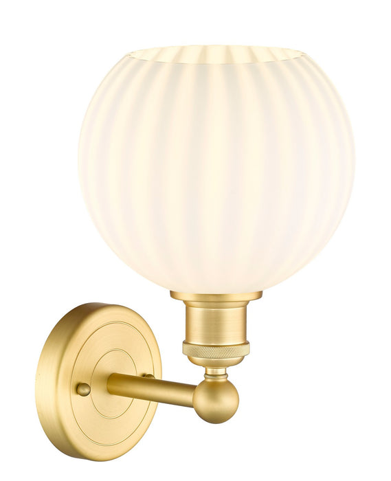 Innovations - 616-1W-SG-G1217-8WV - LED Wall Sconce - Downtown Urban - Satin Gold