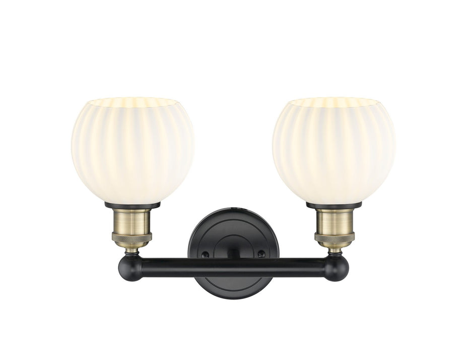 Innovations - 616-2W-BAB-G1217-6WV - LED Bath Vanity - Edison - Black Antique Brass