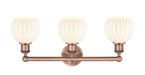 Innovations - 616-3W-AC-G1217-6WV - LED Bath Vanity - Edison - Antique Copper