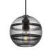 Visual Comfort Modern - 700TDSDNGPKB - One Light Pendant - Sedona - Nightshade Black