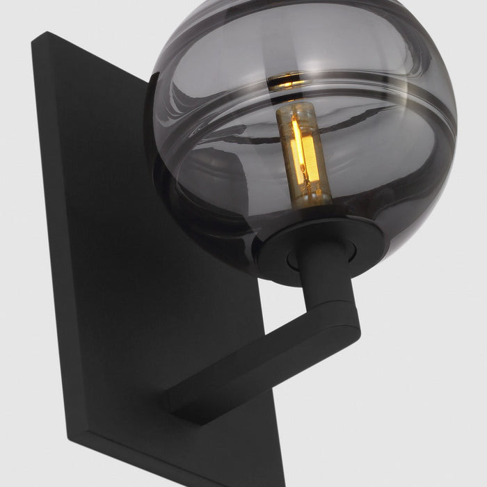 Visual Comfort Modern - 700WSSDNKB - One Light Wall Sconce - Sedona - Nightshade Black