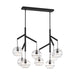 Visual Comfort Modern - 700SDNMPL2CB - Eight Light Chandelier - Sedona - Nightshade Black