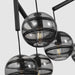 Visual Comfort Modern - 700SDNMPL3KB - 12 Light Chandelier - Sedona - Nightshade Black