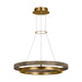 Visual Comfort Modern - 700GRC30NBW-LED930 - LED Chandelier - Grace - Natural Brass/ Weathered Oak