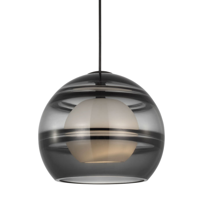 Visual Comfort Modern - 700TDSDNLPKB - One Light Pendant - Sedona - Nightshade Black